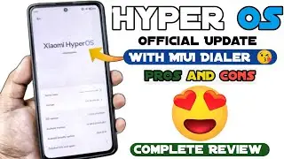 Hyper OS 1.0.2.0 Official Update For Redmi Note 12 Pro/12 Pro Plus 5G With MIUI Dialer😘 Full Review✨