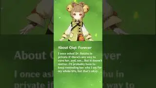 Genshin Voice lines - Yaoyao soeak of Qiqi  