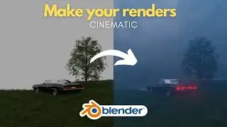 Make Your Render Cinematic in Blender #blenderguru #blenderforbegginer
