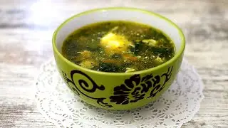 На ПРИГОТОВЛЕНИЕ трачу всего 30 минут. Весенняя вкуснотень. Зеленый БОРЩ с КРАПИВОЙ.