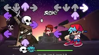 Friday Night Funkin' X Event Mod-Ink Sans Hard Demo