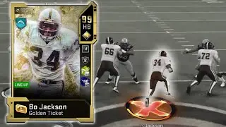 CAN GOLDEN TICKET BO JACKSON SEAL OUR TOP 10 FINISH? [MADDEN 20 GAMEPLAY]