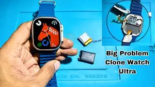 Fake Apple Watch Ultra Battery Replacement Tutorial ! Fake Watch 🔥4K