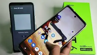 how to connect wifi network QR code scan in infinix smart 6