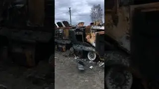 Российский КамАЗ «Тайфун-К» после встречи с ЗСУ.