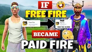 If FREEFIRE became PAID FIRE for 1 Day 😱 || Hakson Official ||