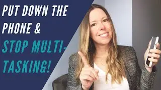 Multitasking -bad for communication, productivity & your brain!