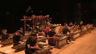 Emory Gamelan Ensemble Dec  3 2017 part 2 Pankur in Slendro, Pankur in Pelog