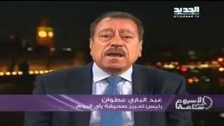 الاسبوع في ساعة-رئيس تحرير صحيفة رأي اليوم عبد الباري عطوان يتضامن مع قناة الجديد