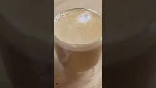 Готовим кокосовый латте в кофемашине и блендере дома