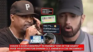 Chuck D “Eminem one of the GOATS”, Eminem Call of Duty Soundtrack Coming?! Eminem on Hard Knocks