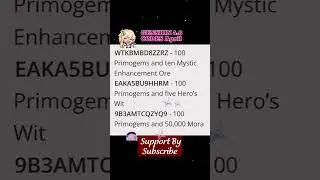 Genshin Impact 4.6 Redeem Codes April 2024 