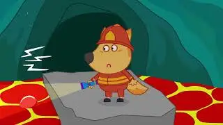 Don't Feel Jealous Baby Lucia! Daddy and brother Always Love You. Fox Family Cartoon for kids 