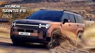New 2024 Hyundai SANTA FE - Best Full-Size Strong Luxurious Family SUV |