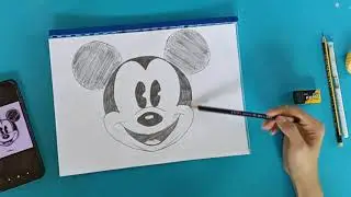 How to Draw mikki mouse