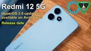 Redmi 12 5G HyperOS 2.0 update is available with Android 15 ✨