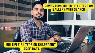 PowerApps Multiple Filters on Gallery with Search on Large SharePoint List