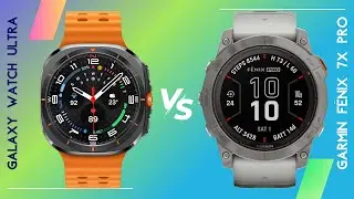 Galaxy Watch Ultra vs Fenix 7X Pro Sapphire Solar Edition 🔥