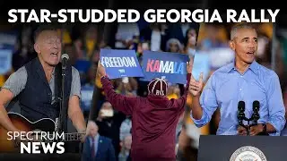 Harris rallies in Georgia with Springsteen, Obama and Samuel L. Jackson | Spectrum News