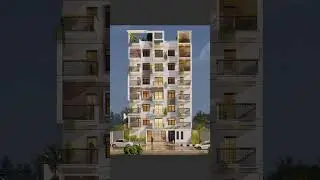 7 Storey Building design #buildingdesign #shorts