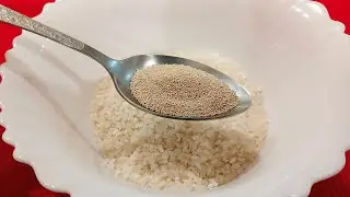 Смешайте Дрожжи с Рисом, вы будете в восторге!❗ Давно забытый РЕЦЕПТ!