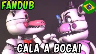[FANDUB] Funtime Freddy e Funtime Foxy Discutem - FNAF Sister Location Animation | Dublado PT - BR