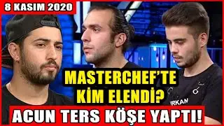 Masterchefte Kim Elendi? Acun Ters Köşe Yaptı! İşte Masterchef'e Veda Eden İsim! 08 Kasım 2020
