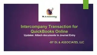 Intercompany Transaction Attachment Update