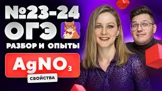 Свойства нитрата серебра. Разбор и практика №23-24 ОГЭ | Химические опыты для ОГЭ