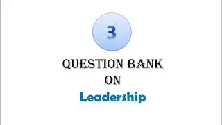 Leadership : Question Bank for NCC A, B and C Certificate