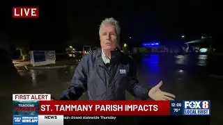 Mandeville begins to clear after passage of Hurricane Francine
