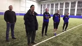 Данила Козловский в гостях у ФК 