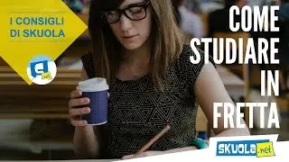 Studiare in fretta