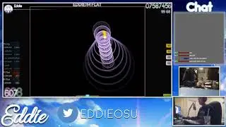 osu! Dreadnought nomod 99.57% FC First Try Stream Highlight!