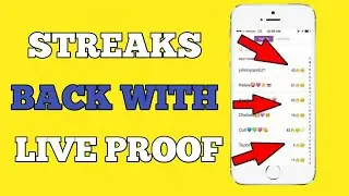 How to Recove Snap Streaks with LIVE PROOF | Get your Snap Streaks Back