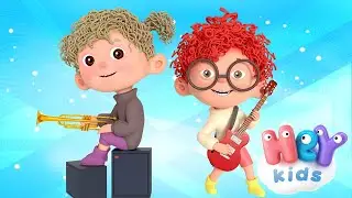 Музикалните Инструменти 🥁 Детски Песнички на Български 🎺 HeyKids