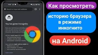Как посмотреть историю браузера в режиме инкогнито в Android (2023) |