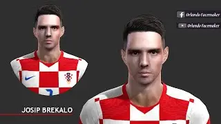 🔴 Josip Brekalo Face By Orlando Facemaker | PES 2013