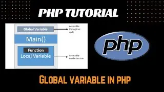 Global Variable in Php | PHP Tutorial 