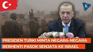 Erdogan Minta Negara-negara Berhenti Pasok Senjata ke Israel