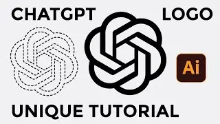 How to Make ChatGPT Logo in Adobe Illustrator | Easy Tutorial