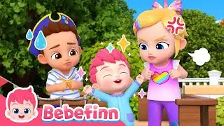 One by One | EP106 | Good Manners for Kids | Bebefinn Best Nursery Rhymes