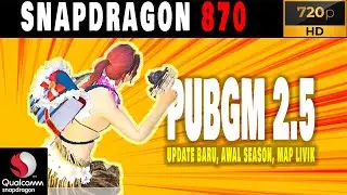 Rasain 90fps dan 20ms di Map Terfavorit | PUBG Mobile: Snapdragon 870 | 720p