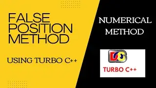 false position method programming in nepali ||  regular falsi method