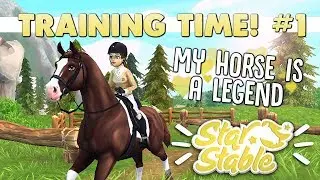Star Stable Training Time! #1 - My Horse is a Legend 👑🐴