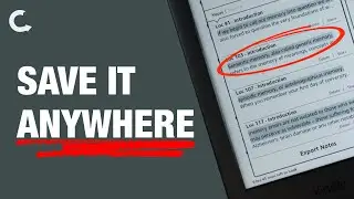 Easily save Kindle highlights anywhere