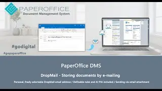 DropMail - Automatically store documents on the go in PaperOffice by e-mailing / PaperOffice DMS