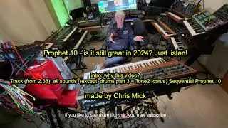 Just one synth: Sequential Prophet 10