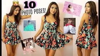 QUINCE WEEK: 💕 10 *EASY* POSES FOR YOUR XV PHOTOS