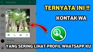 Cara Melihat Orang Yang Sering Melihat Profil Whatsapp Kita